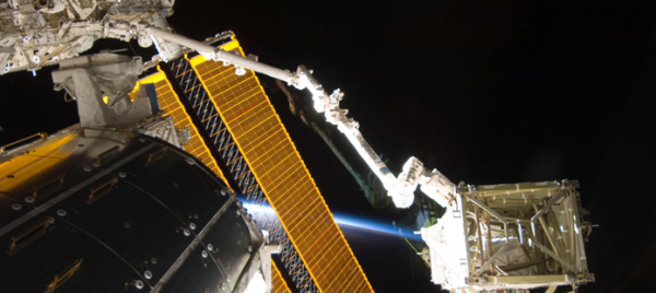 Linear transformations play a key role in steering the robotic arm of the International Space Station. 